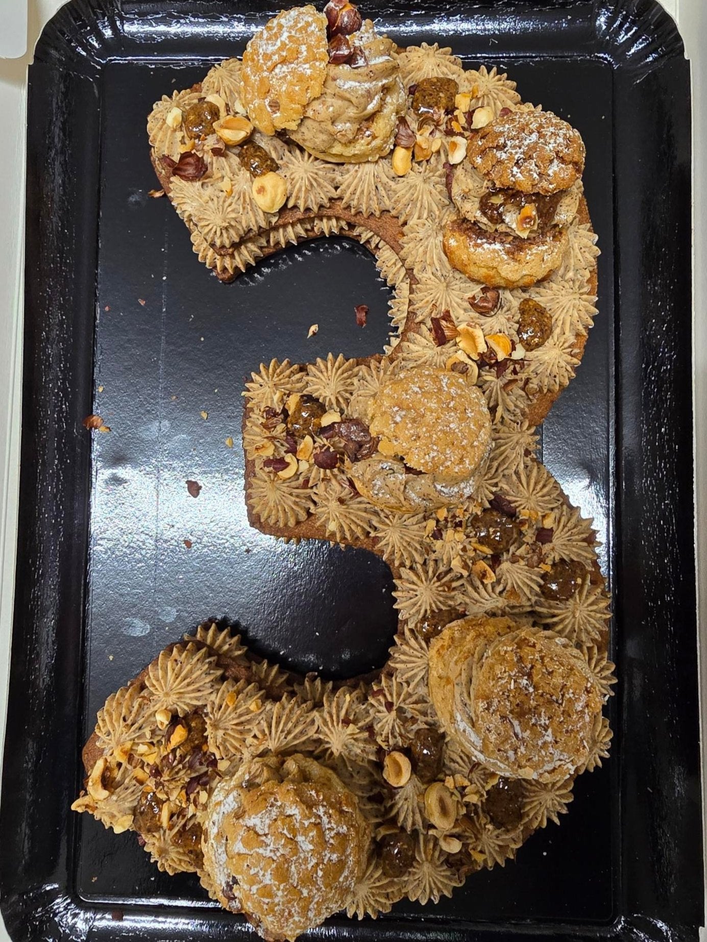 Number Cake - Paris brest