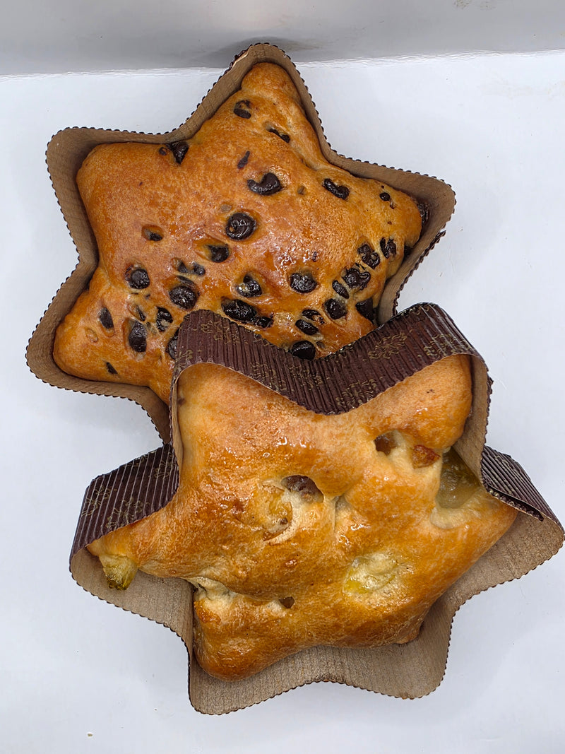 Briochette étoile aux fruits secs