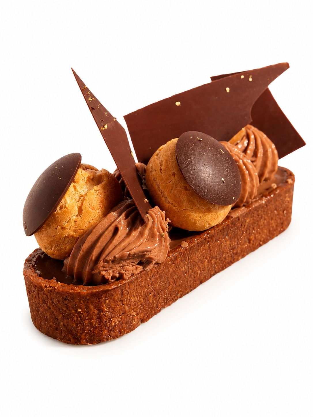 Saint-Honoré chocolat tonka (Individuel)