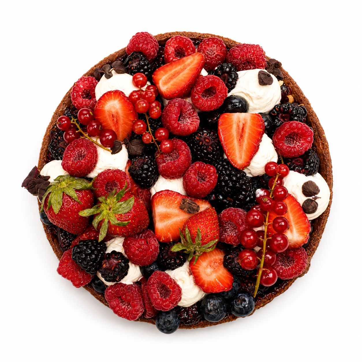 Tarte fruit rouge