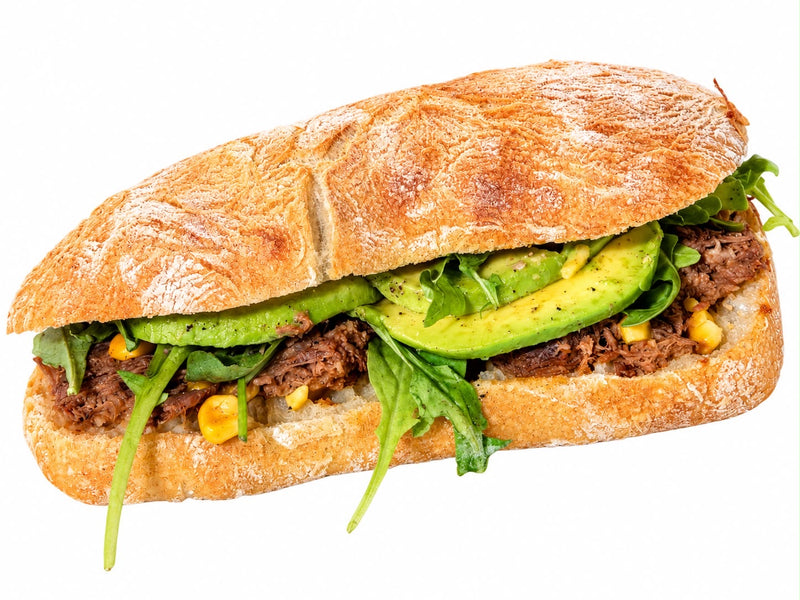 Le Ciabatta Effiloché de Bœuf